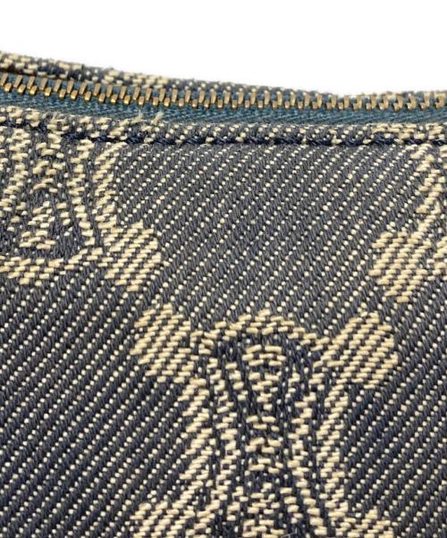 CELINE（セリーヌ）CELINE (セリーヌ) パリマカダムアクセサリーポーチ インディゴの古着・服飾アイテム