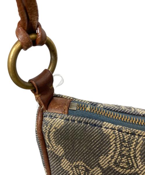 CELINE（セリーヌ）CELINE (セリーヌ) パリマカダムアクセサリーポーチ インディゴの古着・服飾アイテム