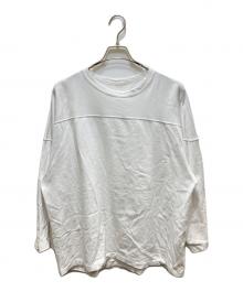 COMOLI（コモリ）の古着「フットボールTシャツ」｜ホワイト