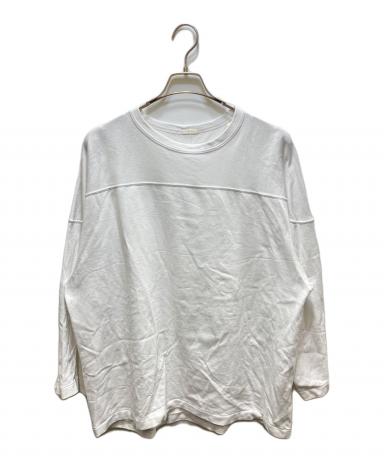中古・古着通販】COMOLI (コモリ) フットボールTシャツ ホワイト