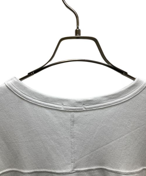 COMOLI（コモリ）COMOLI (コモリ) フットボールTシャツ ホワイト サイズ:3の古着・服飾アイテム