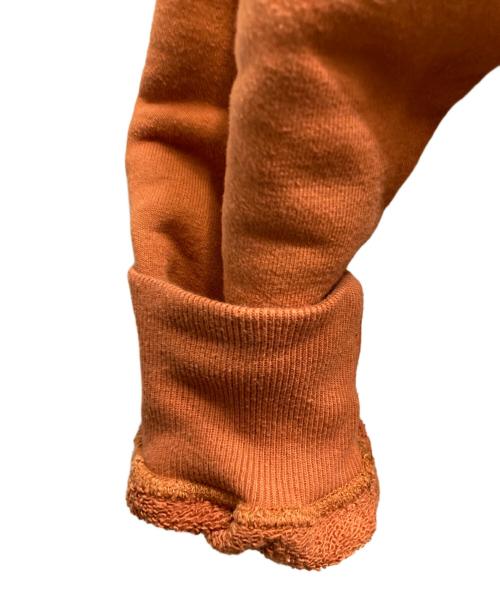 yokosakamoto（ヨウコサカモト）YOKOSAKAMOTO (ヨウコサカモト) RAGLAN SLEEVE SWEATER/ラグランスリーブセーター オレンジ サイズ:Lの古着・服飾アイテム