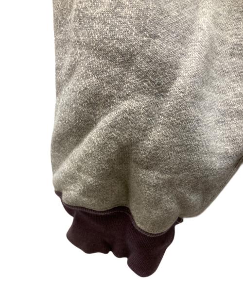 A.PRESSE（アプレッセ）A.PRESSE (アプレッセ) Vintage Attached Hood Sweat Parka/ヴィンテージアタッチトフッドスウェットパーカ グレー×ネイビー / OATMEAL サイズ:4の古着・服飾アイテム