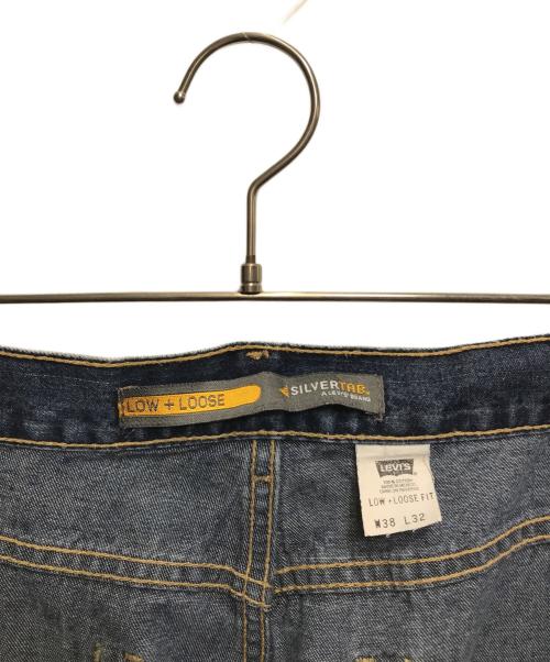 LEVI'S SILVERTAB（リーバイス シルバータブ）LEVI'S SILVERTAB (リーバイス シルバータブ) LOW+LOOSE FIT テーパードデニムパンツ インディゴ サイズ:W38の古着・服飾アイテム