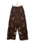TODAYFUL (トゥデイフル) Embroidery Patchwork Trousers（エンブロイダリーパッチワークトラウザーズ）12610719 ブラウン サイズ:38：16000円