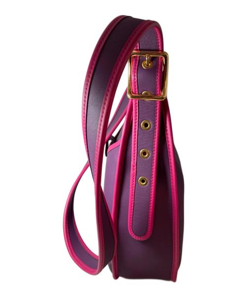 LOEWE（ロエベ）LOEWE (ロエベ) ソフィアアナグラムショルダーバッグ パープルの古着・服飾アイテム