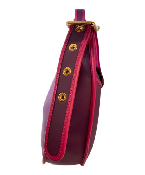 LOEWE（ロエベ）LOEWE (ロエベ) ソフィアアナグラムショルダーバッグ パープルの古着・服飾アイテム
