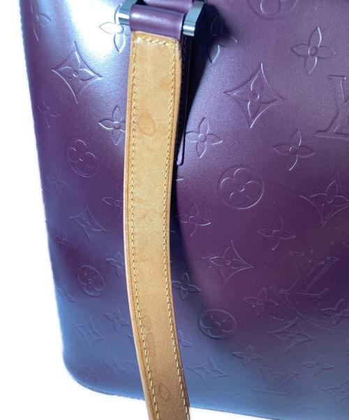 LOUIS VUITTON（ルイ ヴィトン）LOUIS VUITTON (ルイ ヴィトン) マットストックトントートバッグ パープルの古着・服飾アイテム