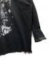 中古・古着 KUSIKOHC (クシコック) プリントデニムジャケット　KU3SMS07AP-TE000.999 ブラック サイズ:L：15000円
