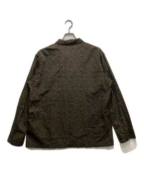 Engineered Garments（エンジニアド ガーメンツ）Engineered Garments (エンジニアド ガーメンツ) Loiter  Jacket / 総柄ｼﾞｬｹｯﾄ ブラウン サイズ:Lの古着・服飾アイテム