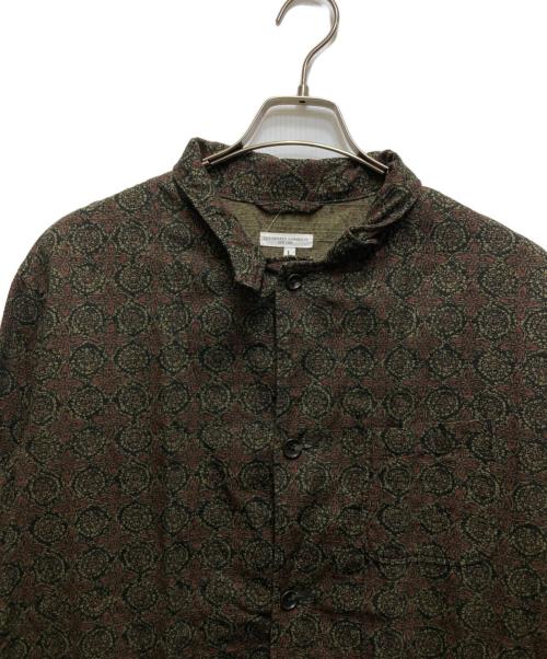 Engineered Garments（エンジニアド ガーメンツ）Engineered Garments (エンジニアド ガーメンツ) Loiter  Jacket / 総柄ｼﾞｬｹｯﾄ ブラウン サイズ:Lの古着・服飾アイテム