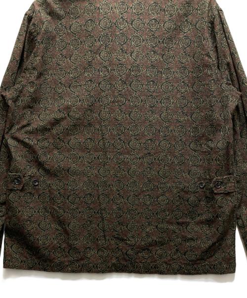 Engineered Garments（エンジニアド ガーメンツ）Engineered Garments (エンジニアド ガーメンツ) Loiter  Jacket / 総柄ｼﾞｬｹｯﾄ ブラウン サイズ:Lの古着・服飾アイテム