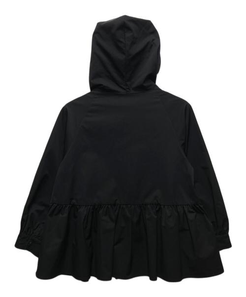maison de dolce（メゾンドドルチェ）maison de Dolce (メゾンドドルチェ) フリルマウンテンパーカー ブラック サイズ: Freeの古着・服飾アイテム
