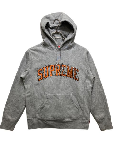 SUPREME（シュプリーム）SUPREME (シュプリーム) Water Arc Hooded Sweatshirt 18AW グレー サイズ:Sの古着・服飾アイテム