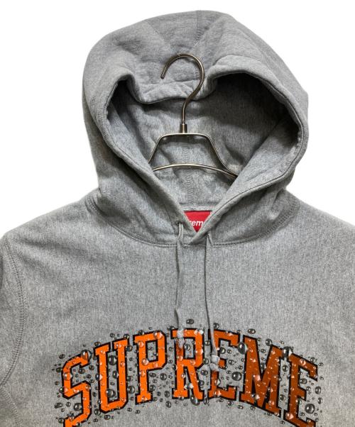 SUPREME（シュプリーム）SUPREME (シュプリーム) Water Arc Hooded Sweatshirt 18AW グレー サイズ:Sの古着・服飾アイテム