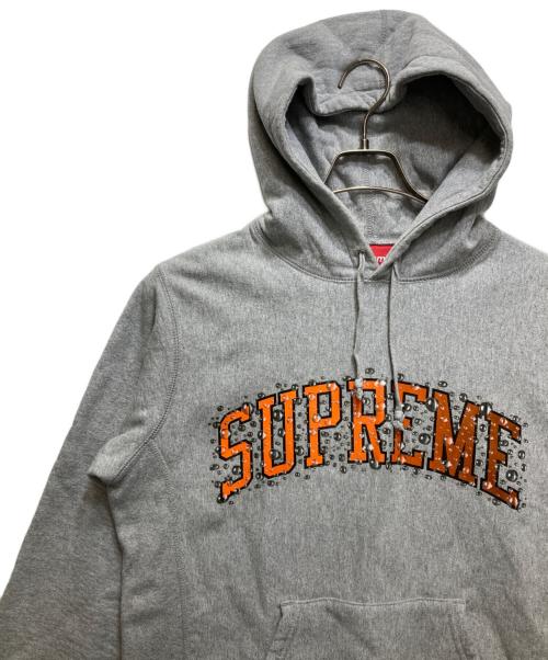 SUPREME（シュプリーム）SUPREME (シュプリーム) Water Arc Hooded Sweatshirt 18AW グレー サイズ:Sの古着・服飾アイテム