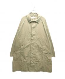 REMI RELIEF×BEAMS PLUS（レミレリーフ×ビームスプラス）の古着「別注 Balmacaan Coat(バルマカーンコート)」｜ベージュ