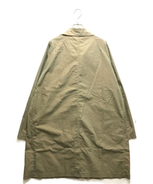 REMI RELIEF（レミレリーフ）REMI RELIEF (レミレリーフ) BEAMS PLUS (ビームスプラス) 別注 Balmacaan Coat(バルマカーンコート) ベージュ サイズ:XLの古着・服飾アイテム