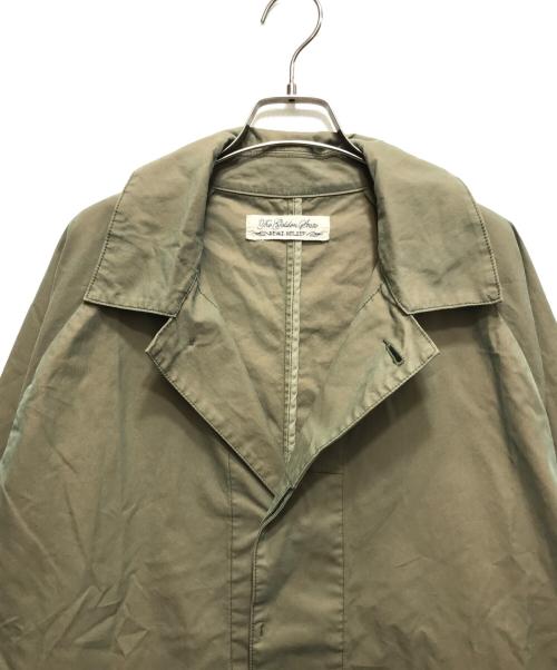 REMI RELIEF（レミレリーフ）REMI RELIEF (レミレリーフ) BEAMS PLUS (ビームスプラス) 別注 Balmacaan Coat(バルマカーンコート) ベージュ サイズ:XLの古着・服飾アイテム