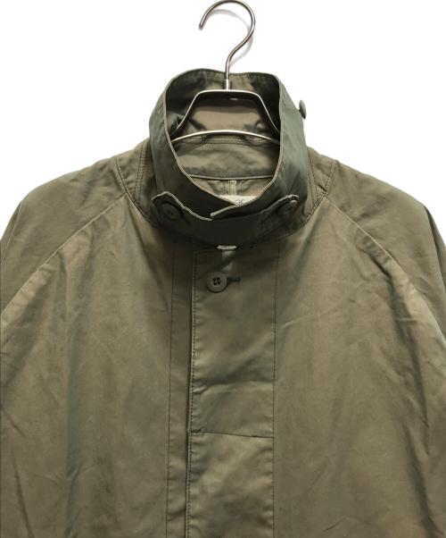 REMI RELIEF（レミレリーフ）REMI RELIEF (レミレリーフ) BEAMS PLUS (ビームスプラス) 別注 Balmacaan Coat(バルマカーンコート) ベージュ サイズ:XLの古着・服飾アイテム