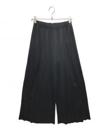 PLEATS PLEASE（プリーツプリーズ）の古着「THICKER BOTTOMS / PP53JF373」｜ブラック