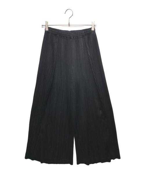 PLEATS PLEASE（プリーツプリーズ）PLEATS PLEASE (プリーツプリーズ) THICKER BOTTOMS / PP53JF373 ブラック サイズ:5の古着・服飾アイテム