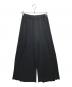 PLEATS PLEASE（プリーツプリーズ）の古着「THICKER BOTTOMS / PP53JF373」｜ブラック