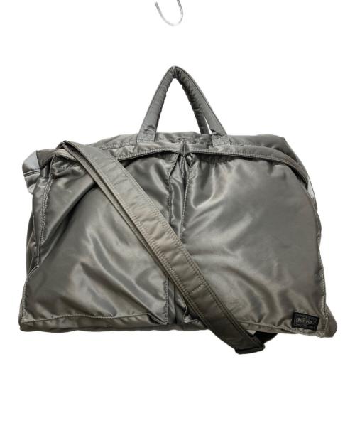 PORTER（ポーター）PORTER (ポーター) TANKER2WAYショルダーバッグ グレーの古着・服飾アイテム