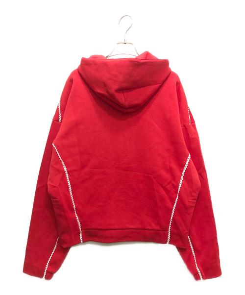 adidas（アディダス）adidas (アディダス) arte Antwerp (アルテアントワープ) Z.N.E. フルジップ トラックトップ　KC9592 レッド サイズ:Sの古着・服飾アイテム