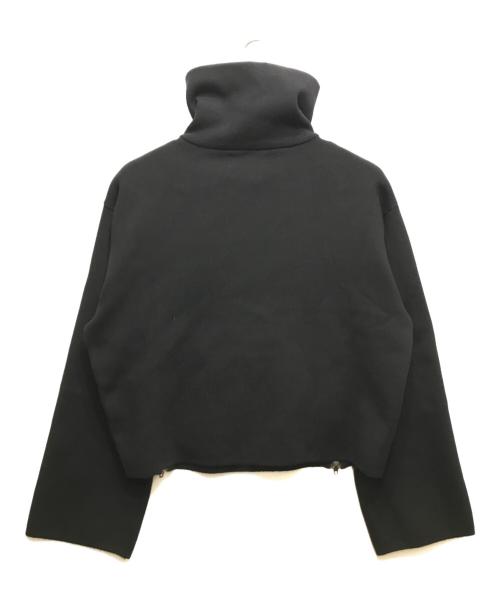 GOAT ESSENCE（ゴートエッセンス）GOAT ESSENCE (ゴートエッセンス) KNIT JACKET(ニットジャケット) / GE0013 ブラック サイズ:Fの古着・服飾アイテム