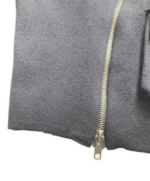 GOAT ESSENCE（ゴートエッセンス）GOAT ESSENCE (ゴートエッセンス) KNIT JACKET(ニットジャケット) / GE0013 ブラック サイズ:Fの古着・服飾アイテム