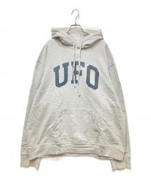 upper field one（アッパー フィールド ワン）の古着「THE COOP HOODED SWEATSHIRT（ザ・コープフーデッドスウェットシャツ）」｜グレー