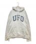UPPER FIELD ONE（アッパー フィールド ワン）の古着「THE COOP HOODED SWEATSHIRT（ザ・コープフーデッドスウェットシャツ）」｜グレー