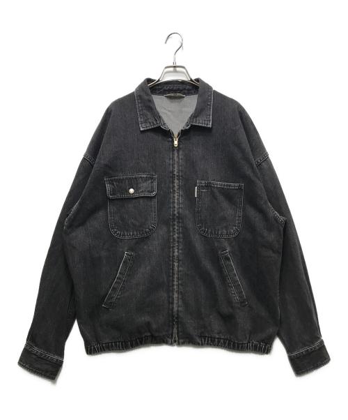 COOTIE PRODUCTIONS（クーティープロダクツ）COOTIE PRODUCTIONS (クーティープロダクツ) DENIM ZIP UP WORK JACKET (BLACK FADE)　23SS / 12.5oz ブラック サイズ:XLの古着・服飾アイテム