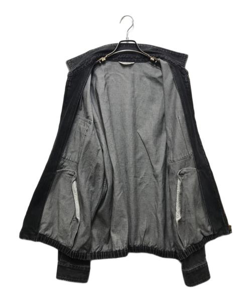 COOTIE PRODUCTIONS（クーティープロダクツ）COOTIE PRODUCTIONS (クーティープロダクツ) DENIM ZIP UP WORK JACKET (BLACK FADE)　23SS / 12.5oz ブラック サイズ:XLの古着・服飾アイテム
