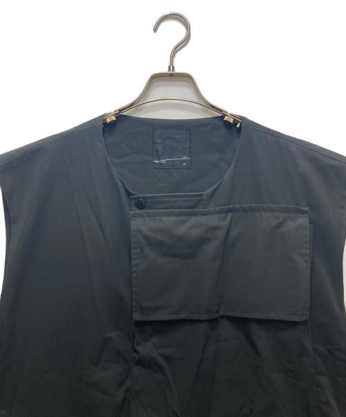 LAD MUSICIAN（ラッドミュージシャン）LAD MUSICIAN (ラッドミュージシャン) 19SS BIGタクティカルベスト 2119-202 ブラック サイズ:44の古着・服飾アイテム