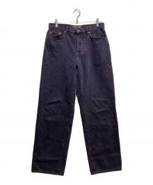 stussy（ステューシー）の古着「DENIM BIG OL JEAN デニムパンツ　116599」｜パープル