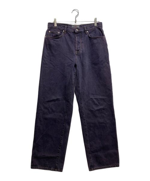stussy（ステューシー）stussy (ステューシー) DENIM BIG OL JEAN デニムパンツ　116599 パープル サイズ:30の古着・服飾アイテム