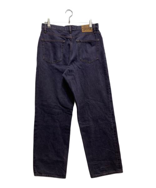 stussy（ステューシー）stussy (ステューシー) DENIM BIG OL JEAN デニムパンツ　116599 パープル サイズ:30の古着・服飾アイテム
