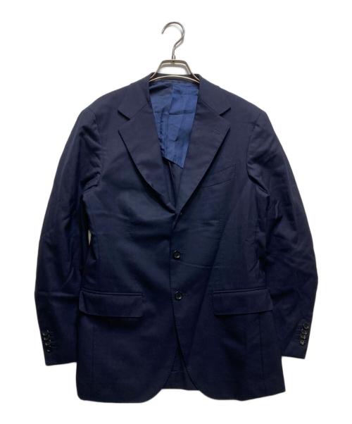 BEAMS F（ビームスエフ）BEAMS F (ビームスエフ) テーラードジャケット 21-17-1776-264 ネイビー サイズ:46の古着・服飾アイテム