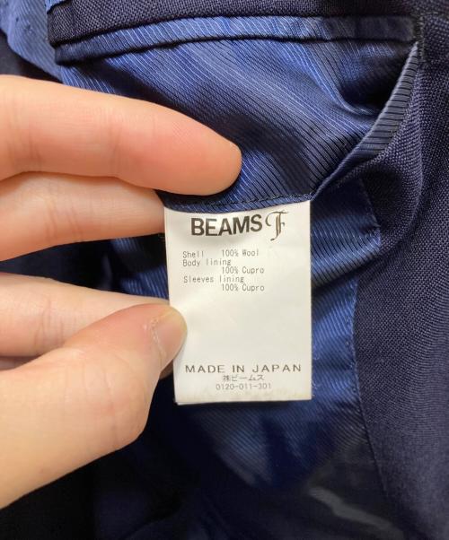 BEAMS F（ビームスエフ）BEAMS F (ビームスエフ) テーラードジャケット 21-17-1776-264 ネイビー サイズ:46の古着・服飾アイテム