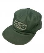 THE H.W.DOG&CO.エイチダブリュードッグアンドコー）の古着「TRUCKER CAP （トラッカーキャップ）81-3-6427-9011」｜カーキ