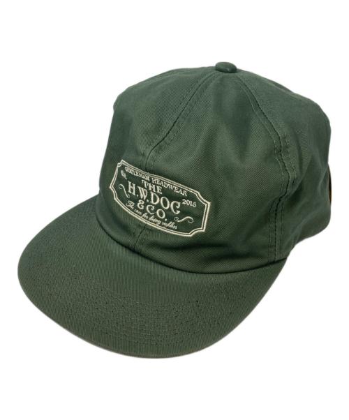 THE H.W.DOG&CO.（エイチダブリュードッグアンドコー）THE H.W.DOG&CO. (エイチダブリュードッグアンドコー) TRUCKER CAP （トラッカーキャップ）81-3-6427-9011 カーキの古着・服飾アイテム