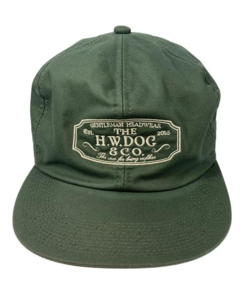 THE H.W.DOG&CO.（エイチダブリュードッグアンドコー）THE H.W.DOG&CO. (エイチダブリュードッグアンドコー) TRUCKER CAP （トラッカーキャップ）81-3-6427-9011 カーキの古着・服飾アイテム