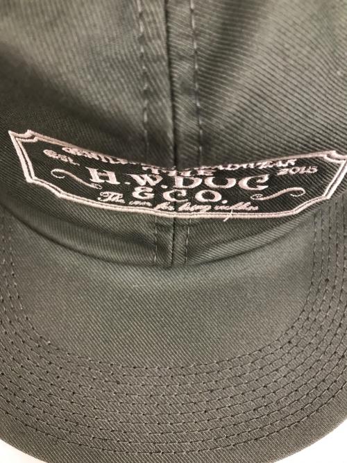 THE H.W.DOG&CO.（エイチダブリュードッグアンドコー）THE H.W.DOG&CO. (エイチダブリュードッグアンドコー) TRUCKER CAP （トラッカーキャップ）81-3-6427-9011 カーキの古着・服飾アイテム