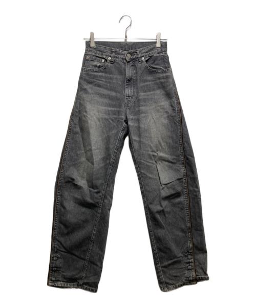 ANTHEM A（アンセム エー）ANTHEM A (アンセム エー) TWIST LINE WASHED STRAIGHT DENIM（ツイストラインウォッシュドストレートデニム）A00205P グレーの古着・服飾アイテム