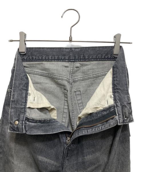 ANTHEM A（アンセム エー）ANTHEM A (アンセム エー) TWIST LINE WASHED STRAIGHT DENIM（ツイストラインウォッシュドストレートデニム）A00205P グレーの古着・服飾アイテム