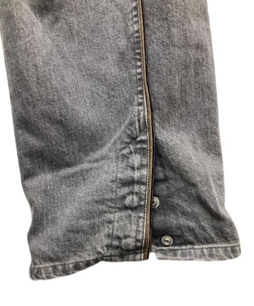 ANTHEM A（アンセム エー）ANTHEM A (アンセム エー) TWIST LINE WASHED STRAIGHT DENIM（ツイストラインウォッシュドストレートデニム）A00205P グレーの古着・服飾アイテム