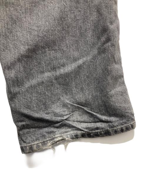 ANTHEM A（アンセム エー）ANTHEM A (アンセム エー) TWIST LINE WASHED STRAIGHT DENIM（ツイストラインウォッシュドストレートデニム）A00205P グレーの古着・服飾アイテム