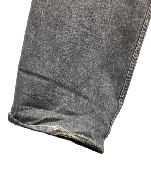 ANTHEM A（アンセム エー）ANTHEM A (アンセム エー) TWIST LINE WASHED STRAIGHT DENIM（ツイストラインウォッシュドストレートデニム）A00205P グレーの古着・服飾アイテム